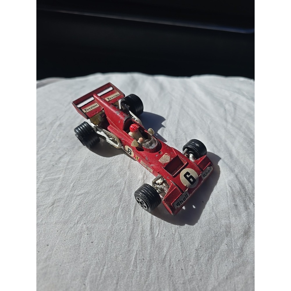 CORGI Toys Red Ferrari 312 B2 Formula 1 Race Car 1/36 Scale Made In GT Britain